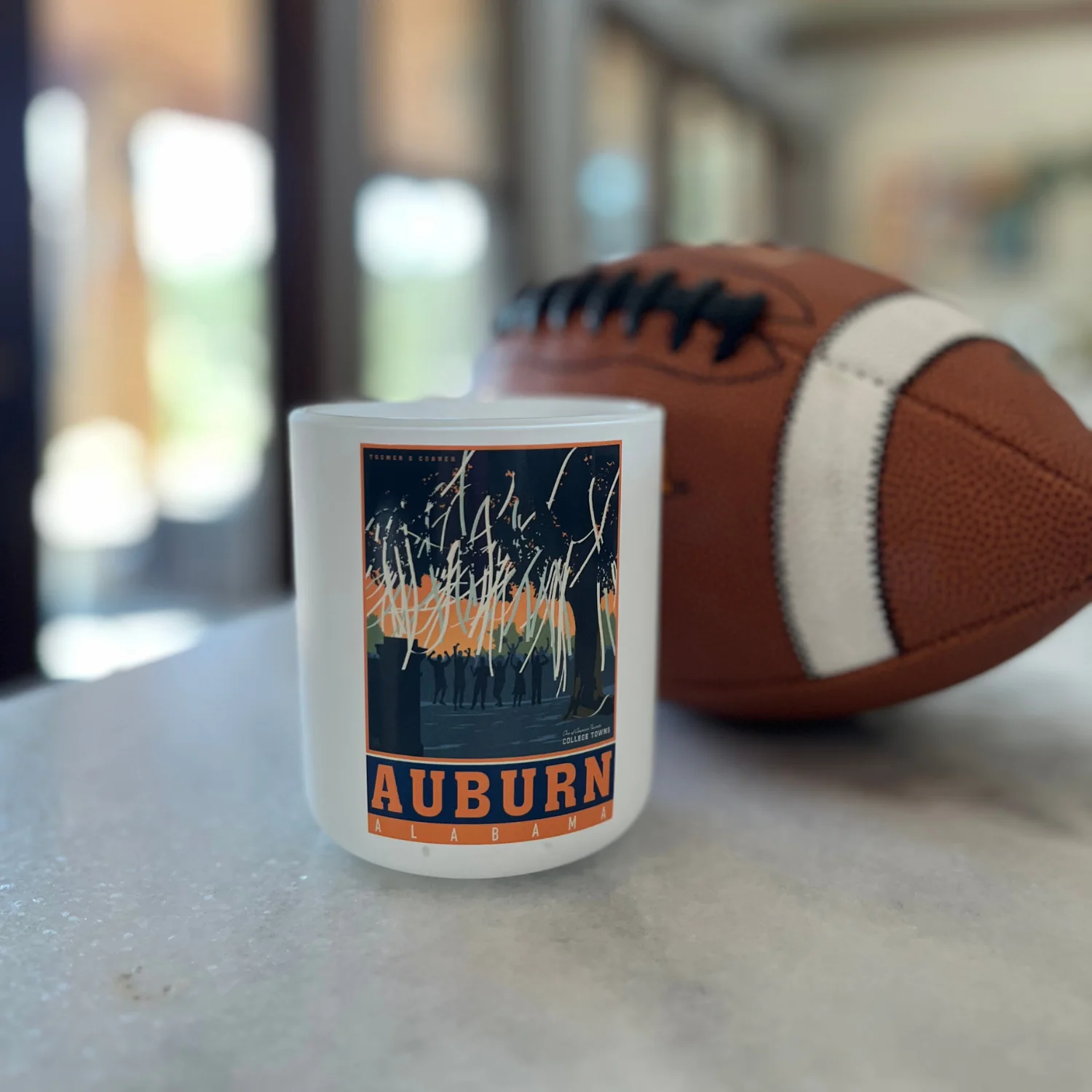 Auburn College Town, Game Day Candle - Image 3