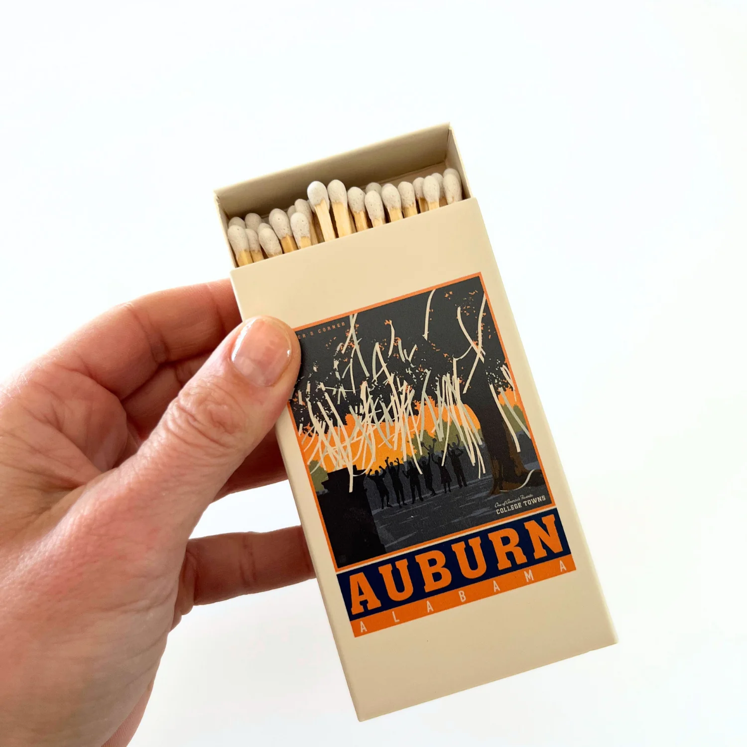 Auburn College Town, Game Day Matchbox - Image 2
