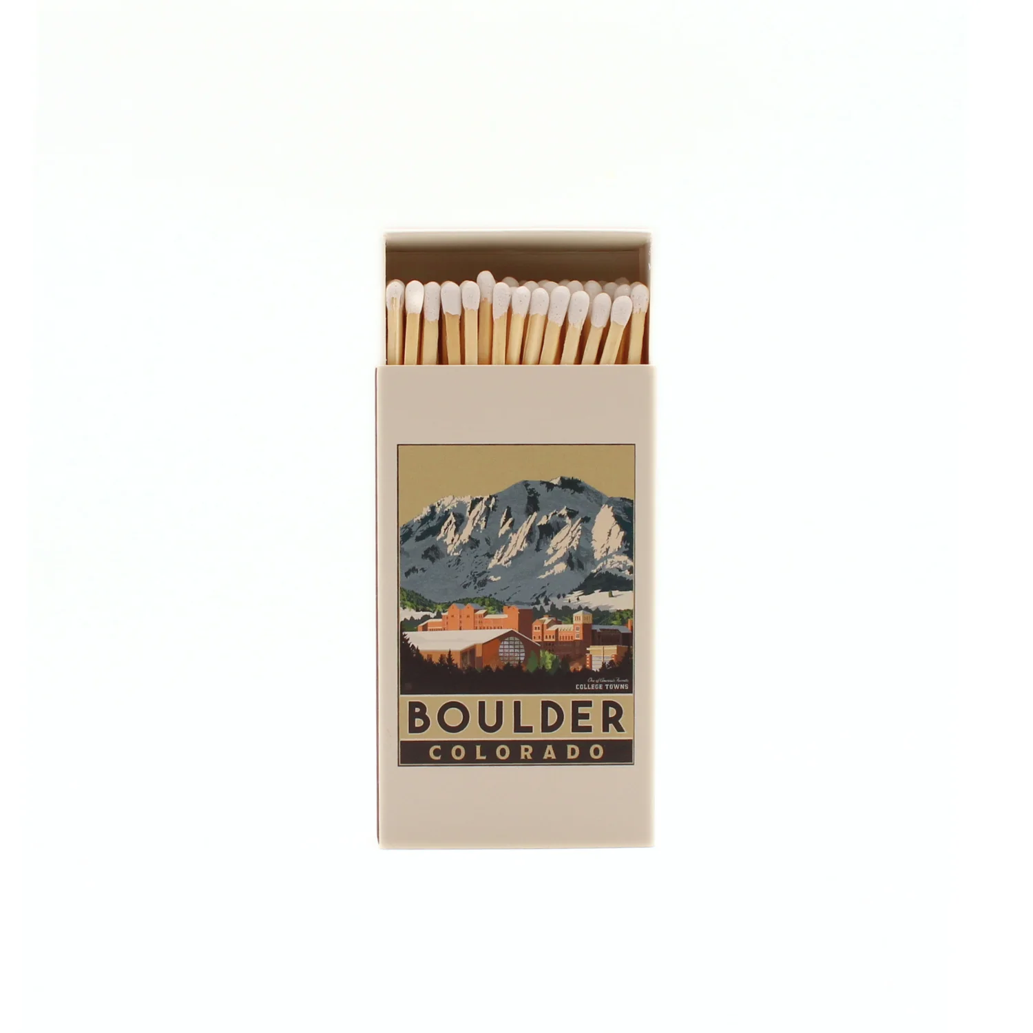 Boulder Colorado College Town, Game Day Matchbox