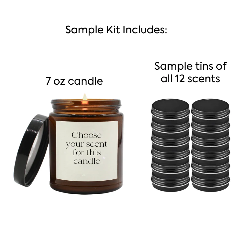 Candle Sample Kit CUSTOM LABEL - Image 3