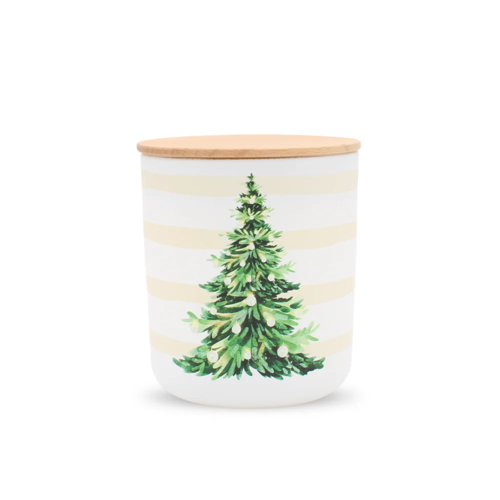 Christmas Hearth Tree Candle