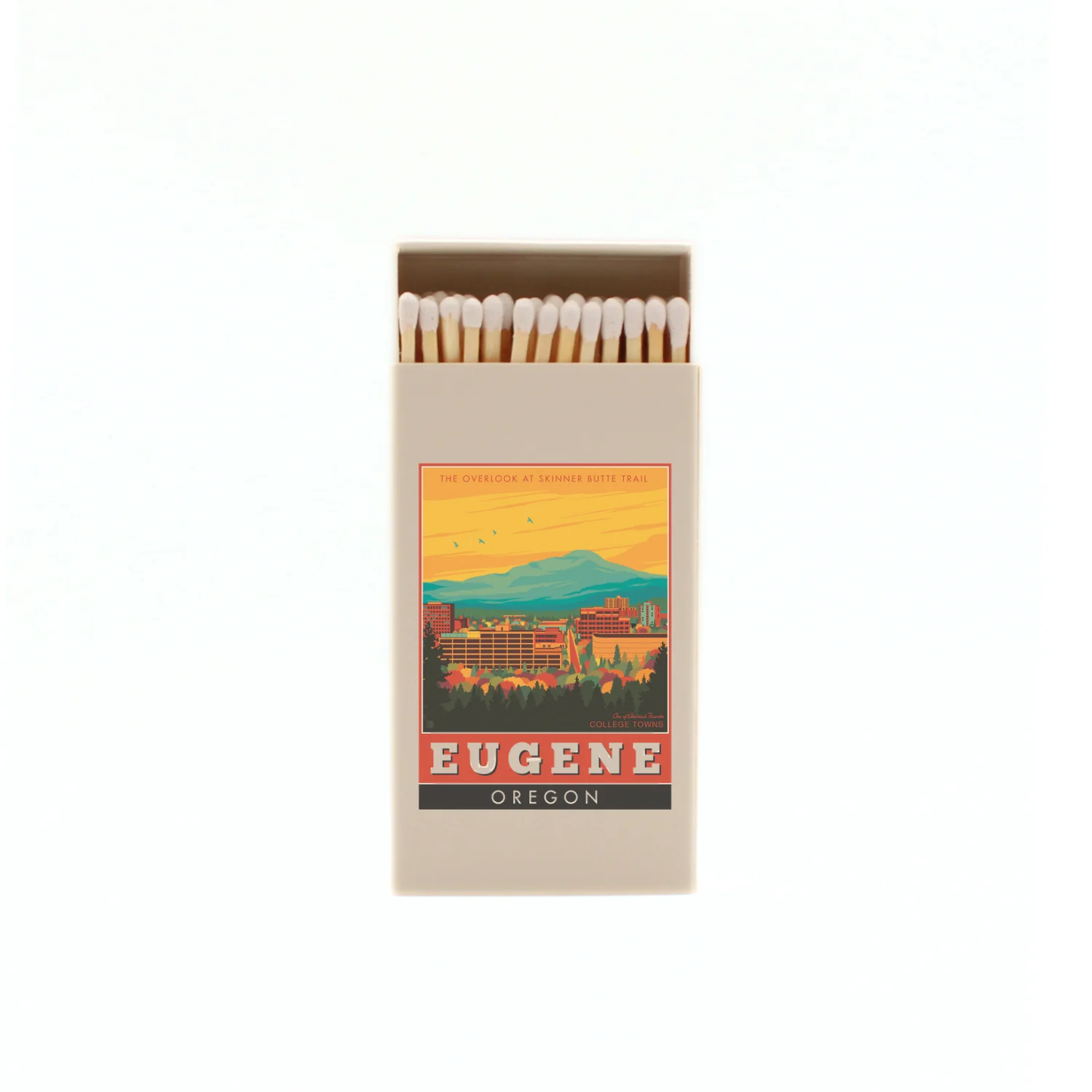 Eugene OR College Town, Game Day Matchbox