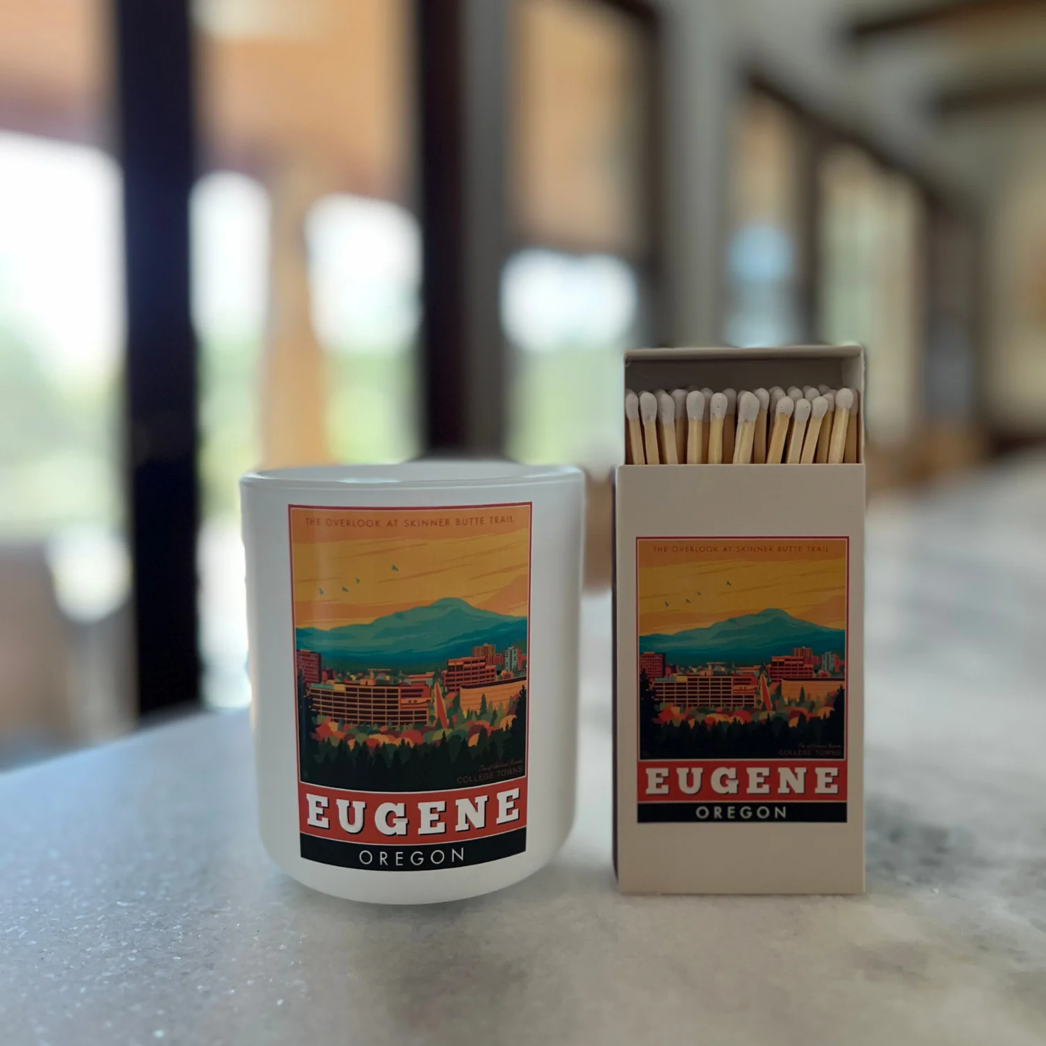 Eugene OR College Town, Game Day Matchbox - Image 2