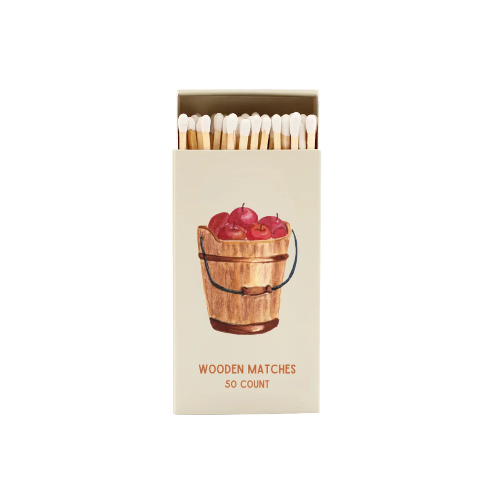 Fall Apple Matchbox