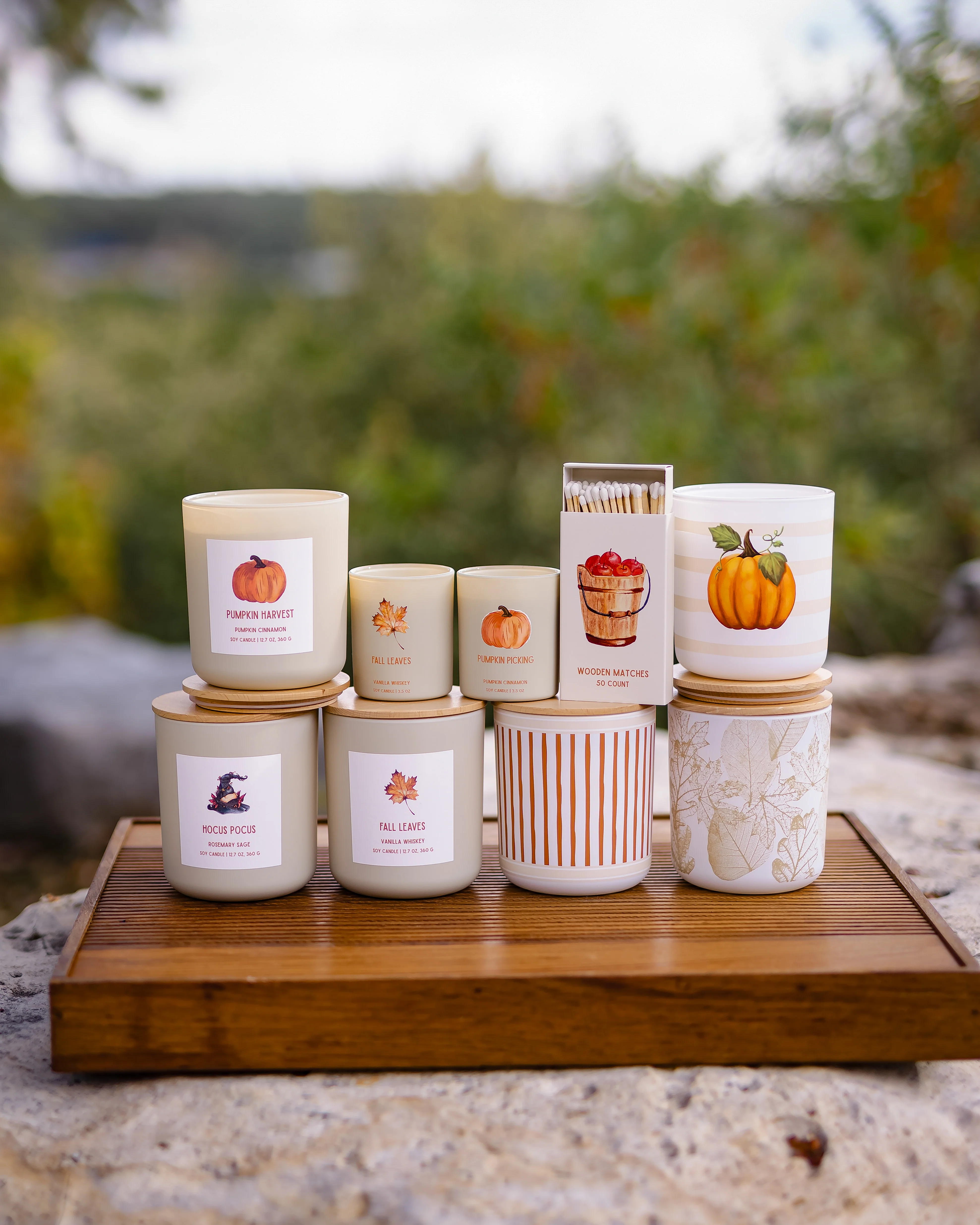 Hocus Pocus Luxe Soy Candle, Optional Name Drop - Image 2