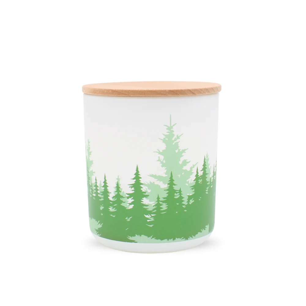 Juniper Cypress Evergreen Trees Candle