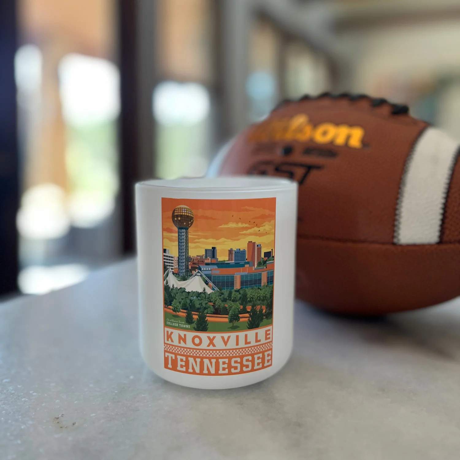 Knoxville College Town, Game Day Candle - Image 2