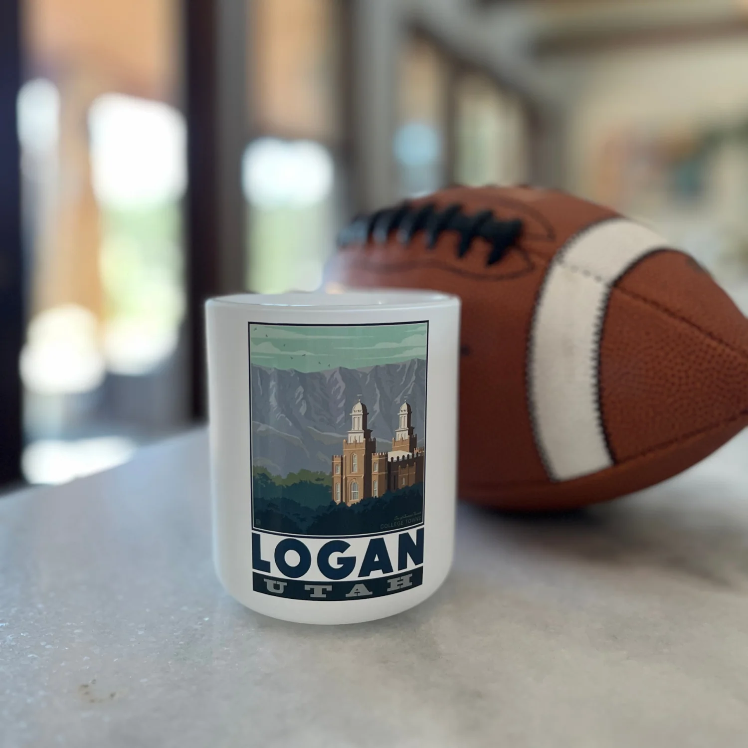 Logan College Town, Game Day Candle - Image 3