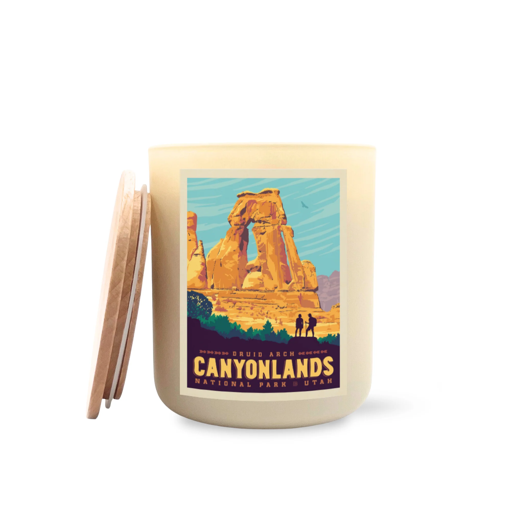 Canyonlands National Parks Large Printed Candle