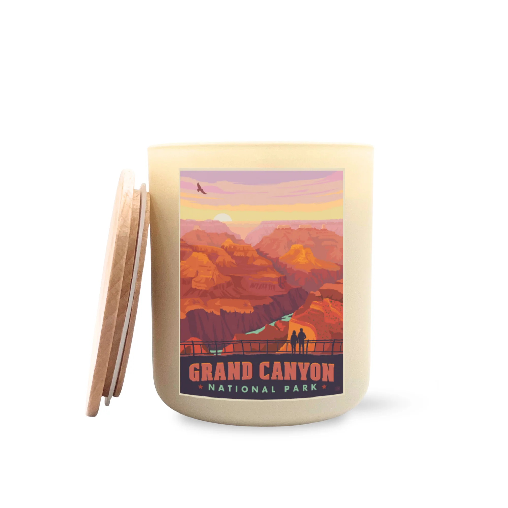 Grand Canyon National Parks Large Printed Candle