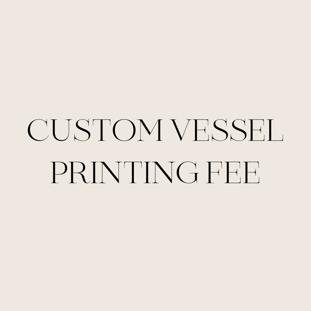 Custom Vessel Printing Set-Up Free