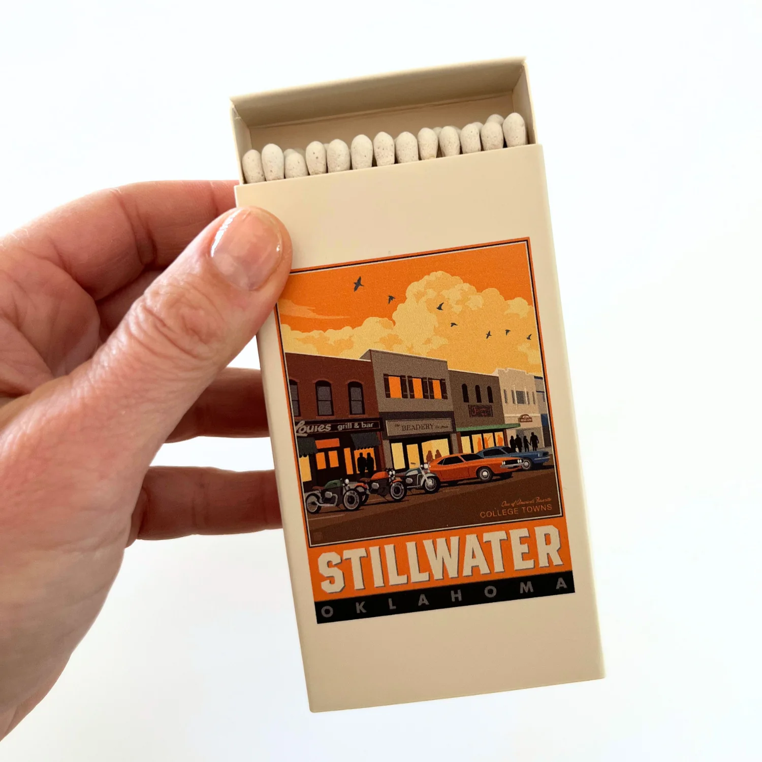 Stillwater College Town, Game Day Matchbox - Image 2