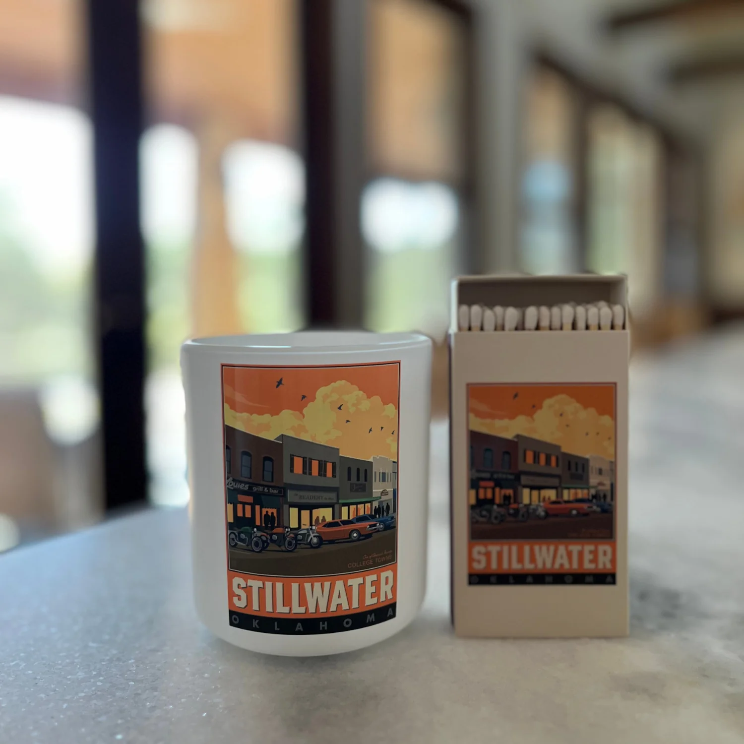 Stillwater College Town, Game Day Matchbox - Image 3